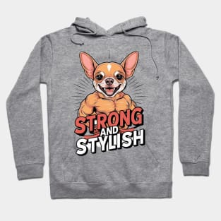 Strong and stylish chihuahua Hoodie